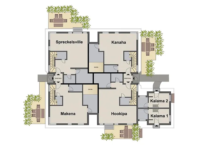 Appartamento Typ C2 - Makena Pelzerhaken